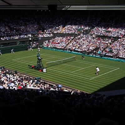Wimbledon tennis match