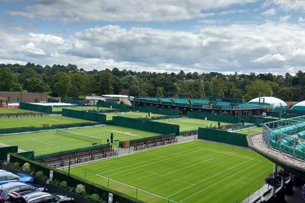 Wimbledon grass courts